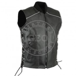 Latest Fashion Motorcycle Leather Vests